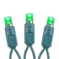 thumbnail image 3 of Novelty Lights 50ft 100 LED Coaxial Christmas Mini Light String, Green, 3 of 9