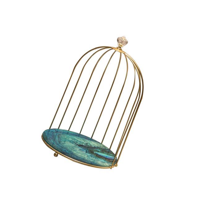 facefd Perfume Rack Makeup Jewelry Display Shelf Creams Tray perfume display holder green stone 1 Tier