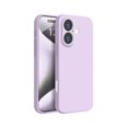 thumbnail image 1 of PANDACO Soft Shell Pastel Purple Case for iPhone 16 Plus, 1 of 3