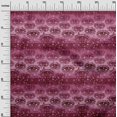 thumbnail image 3 of oneOone Georgette Viscose Magenta Fabric Conversational Eye Sewing Craft Projects Fabric Prints By Yard 42 Inch Wide, 3 of 4