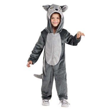 Wolf Jumpsuit Costume for Toddlers