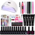 thumbnail image 2 of Trousse Complète d'Outils de Démarrage pour Nail Art Fournitures Kit d'Extension de Gel pour Ongles, 2 of 9