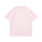 Kaemgyyd Hommes Vintage T-shirt Coton Casual Unisex manches courtes Baggy Tee Chemises Classique Col d'équipage Lavé Hommes Streetwear