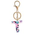 thumbnail image 4 of Porte-clés en Résine 26 Lettres pour Femmes Filles Pendentif Sac Accessoires de Sac à Main, 4 of 5