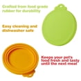 thumbnail image 4 of VogueV 4-Pack Colorful Canning Lids - Yellow/Red/Green/Orange Jar Seals Red, 4 of 5