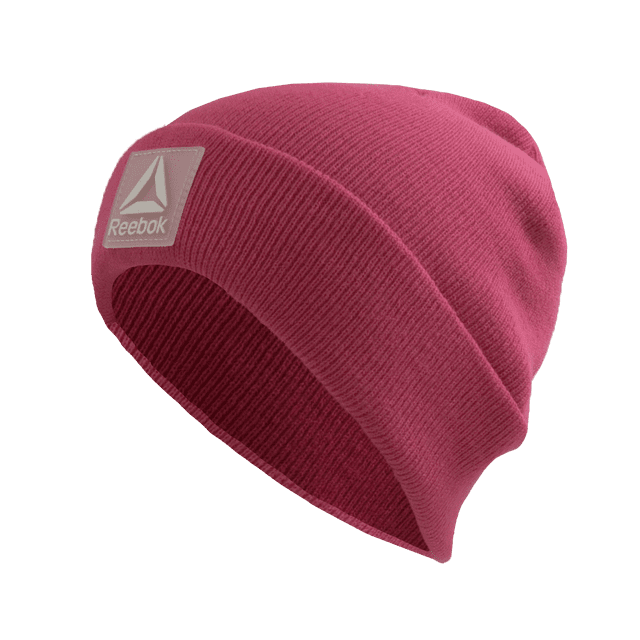 Reebok Tuque d'Hiver pour Jeunes en Rose, Conçue comme Accessoire d'Hiver pour Enfants avec une construction en Tricot Plat, un Poignets Extensible et une Toucher Doux à la Main. le Chapeau Est Doublé à l'Avant et Présente un Écusson logo Reebok. Taille Unique Convient à la Plupart.