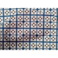 thumbnail image 4 of oneOone Cotton Poplin Fabric Check Ikat Print Fabric By Yard 56 Inch Wide, 4 of 4