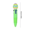 thumbnail image 4 of Tarmeek 4-Color Pens Ballpoint, 4 Colors Cute Multicolor Retractable Pens, 0.8mm Smooth Drawing Pens with Bunny Egg Design Ballpoint Pens, Ballpoint Pens for Office, 4 of 7