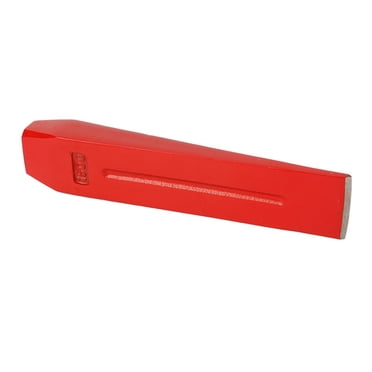 TFixol Séparateur de Bûches en Acier à 4 Voies avec Section en Losanges, Marteau Pagode Robuste de 1600 g pour Fentes de Bois Extérieures, Fini Rouge Résistant à la Rouille