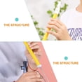 thumbnail image 4 of Dosaele 3 Pcs Sifflets Coulissants Portables Flûtes à Air Amusantes pour Enfants Instrument de Musique, 4 of 6