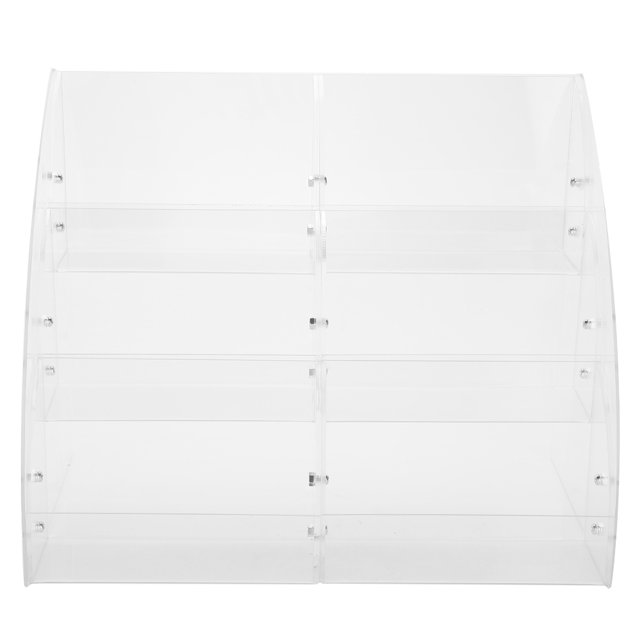 ATTOE Transparent Acrylic Display Case Storage Box Makeup Organizer Cosmetic Display-081401