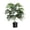 B, variant on Meitianfacai Artificial Turtle Plant Fake Tropical Turtle Leaves Faux Green Plant Potted Outdoor Indoor Decoration