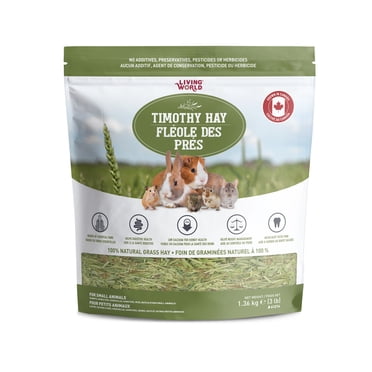 Living World Foin de Fléole des Prés pour Petits Animaux 1.36 kg