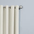 thumbnail image 3 of Mainstays Faux Suede Drapery Grommet Window Curtains Panel, 3 of 6