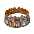 thumbnail image 2 of EGNMCR Stationery, Gingerbread House Christmas Tree Collar LED Christmas Tree Collar Suitable For Gingerbread House Christmas Tree Skirt LED Christmas Tree Collar Diameter 28in s collar, 2 of 8