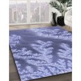 thumbnail image 3 of Ahgly Company Tapis d'Intérieur Lavable en Machine Carré Transitionnel Bleu Ardoise, 5 Pieds Carré, 3 of 7