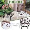 thumbnail image 3 of Supports pour Plantes de Patio pour Intérieur et Extérieur, Support Robuste pour Pots et Pots, Support en Fer, Étagère Circulaire pour Plantes, Surélevateurs Antirouille, Supports Ronds, Étagère pour Présentation de Jardinières à la Maison et au Jardin, 3 of 8