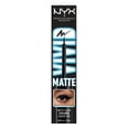 thumbnail image 2 of NYX PROFESSIONAL MAKEUP, Vivid Matte, Liquid Eyeliner, Transfer resistant, Precise tip, Matte finish - BLACK, 2 of 5