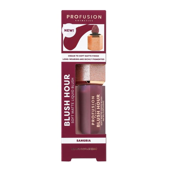 Profusion Cosmetics | Sangria Blush Hour Soft Matte Liquid Blush