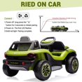 thumbnail image 3 of BeesClover 12V Electric Ride on Car for Kids Licensed Volkswagen Beetle Toddlers Ride on Toy Car with Remote Control 4 Wheel Vehicle with Battery Level Display, LED Lights, Horn, Music, 3 of 7