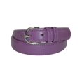 thumbnail image 1 of CTM®  Leather 1 1/8 Inch Dress Belt (Women's), 1 of 3