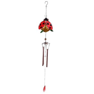 Dvkptbk Wind Chimes Metal Wind Chime Iron Art Painted and Painted Wind Chime Hanging Decoration Wind Chimes