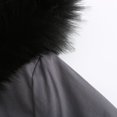 thumbnail image 5 of LSLJS Women Plus Size Winter Warm Composite Plush Button Lapels Jacket Outwear Coat, 5 of 5