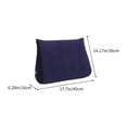thumbnail image 3 of Blue Inflatable Pillow Air Camping Travel Sleeping Aid Pillow Core Cervical Spine Support Lightweight Portable Neck Rest For Outdoor Home Use Compact Storage Z-281 Blue, 3 of 6