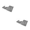 thumbnail image 3 of kurtrusly 1/2/3 Polyester Chenille Rug Carpet With Soft Texture Good Stepping Feeling And Strong Grip Prompt Deep Grey 50*80+50*50 2PCS, 3 of 6