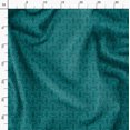 thumbnail image 3 of Soimoi Moss Georgette Fabric Palmette Damask Print Fabric by the Yard 42 Inch Wide, 3 of 6