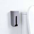 thumbnail image 4 of Wall-Mounted Plastic Bag Dispenser, No-Drill Kitchen Organizer for Recycling Grocery Bags, Compact Design, 4 of 6