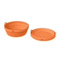 thumbnail image 2 of TIELUTT Air Fryer Silicone Pots Silicone Air Air Fryer Tray Replacement Air Fryer Tray Replacement Power Xl Air Fryer Tray for Oven Nx60a6511ss Air Fryer Tray for Oven Large Air Fryer Tray Replacement, 2 of 8