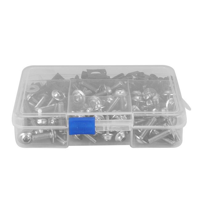 177pcs Motorcycle Screws Fairing Kit Universal M5 M6 Fit For Sportbikes