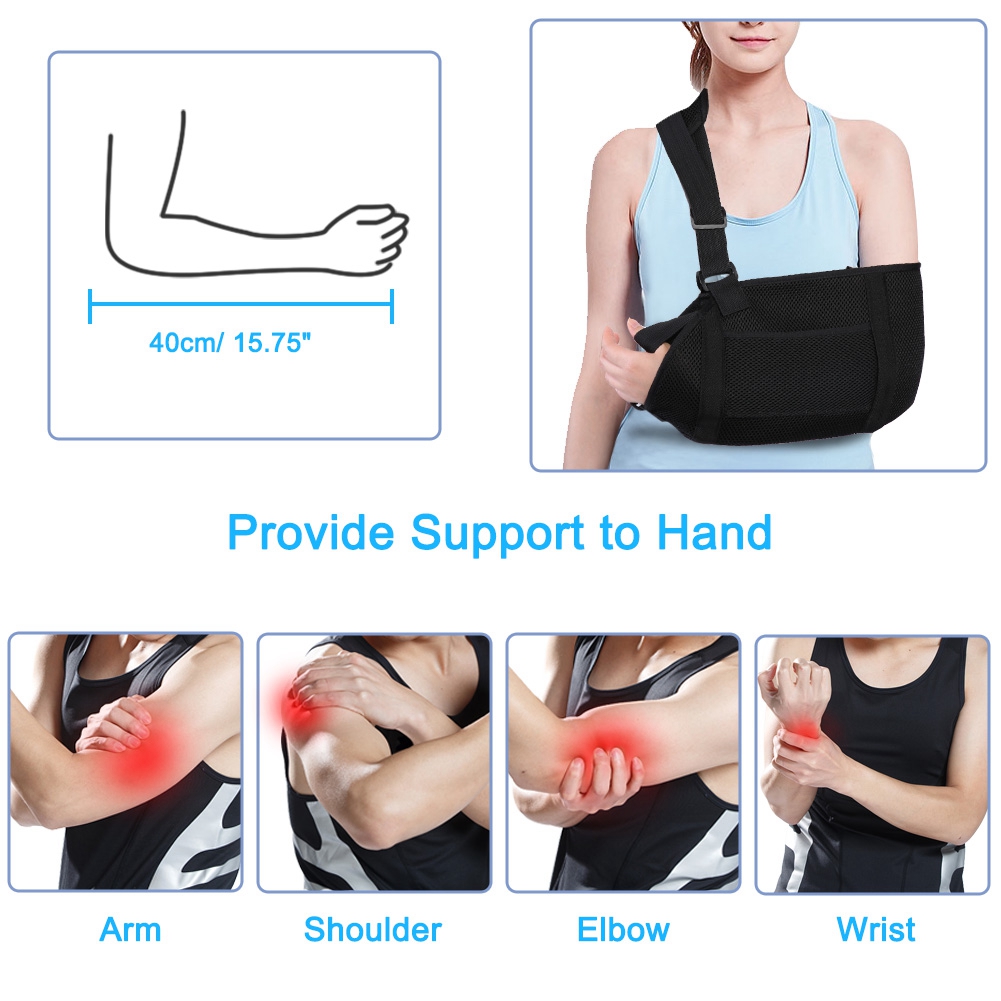 Arm Sling, Arm Braces Shoulder Sling, Arm Support, Right Arm Sling Women Arm Sling For Shoulder Injury Shoulder Immobilizer For Protecting Arm Or Shoulder For Relieving Pressure