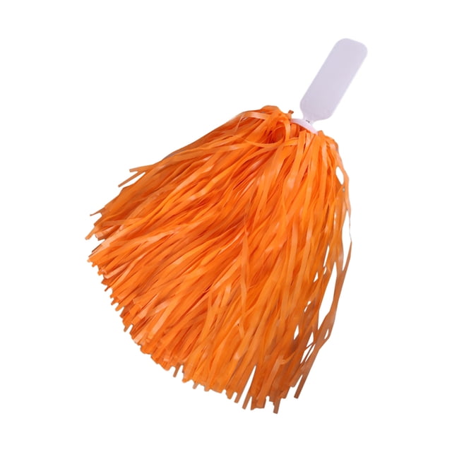 High Density Fan Shaped Cheerleading Handheld Flowers for Sports Performance and Party Events with Secure Grip Handle Design 2PCS
