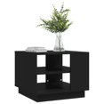 thumbnail image 2 of vidaXL Coffee Table Black 55x55x43 cm Engineered Wood, 2 of 4