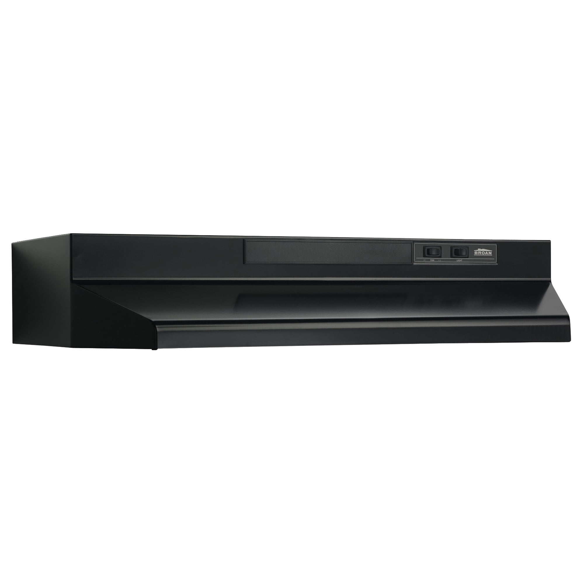 Broan-NuTone Convertible Under-Cabinet Range Hood, 30 Inch, 230 Max CFM, Black