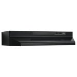 Broan-NuTone Convertible Under-Cabinet Range Hood, 30 Inch, 230 Max CFM, Black