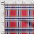 thumbnail image 1 of oneOone Cotton Silk Fabric Madras Check Decor Fabric Printed BTY 42 Inch Wide, 1 of 4