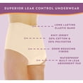 thumbnail image 4 of Wearever Culottes d'Incontinence pour Femmes Réutilisables, Culottes de Contrôle de la Vessie pour Soins Féminins, Lot de 3, 4 of 10