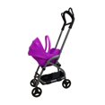 thumbnail image 2 of arctrm Poussette pour Poupée Bébé Mini Jouet Chariot Poussoir Simulation Accessoires de Maison de Poupée pour Filles Noir, 2 of 10