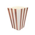 thumbnail image 4 of 48pcs Vertical Stripe Popcorn Boxes Holder Popcorn Snack Container Party Supplies Rose Gold, 4 of 8