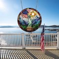 thumbnail image 5 of Independence Day Decorations Independence Day Celebration Acrylic Painted Window Decoration Hanging Decoration Wall Decoration Craft Hanging Decoration Home Decoration, 5 of 5