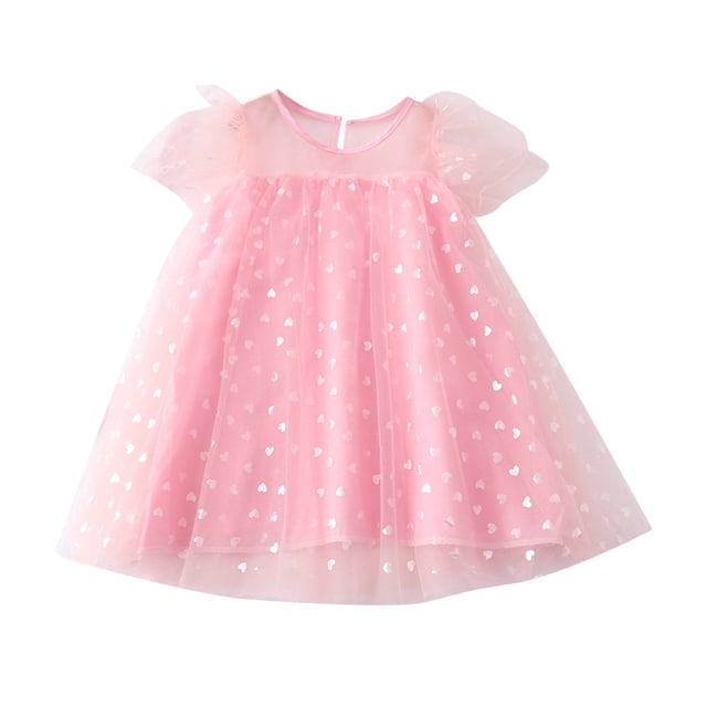 WEAIXIMIUNG Jolies Robes d'Été pour Adolescentes TP Filles Robe Filée Mignonne Jupe Personnalité Jupe Trapèze