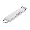 thumbnail image 1 of 40x120mm Primary Aluminum Water Cooling Block Heat Sink System For PC Laptop CPU 160 (40x160mm), 1 of 6