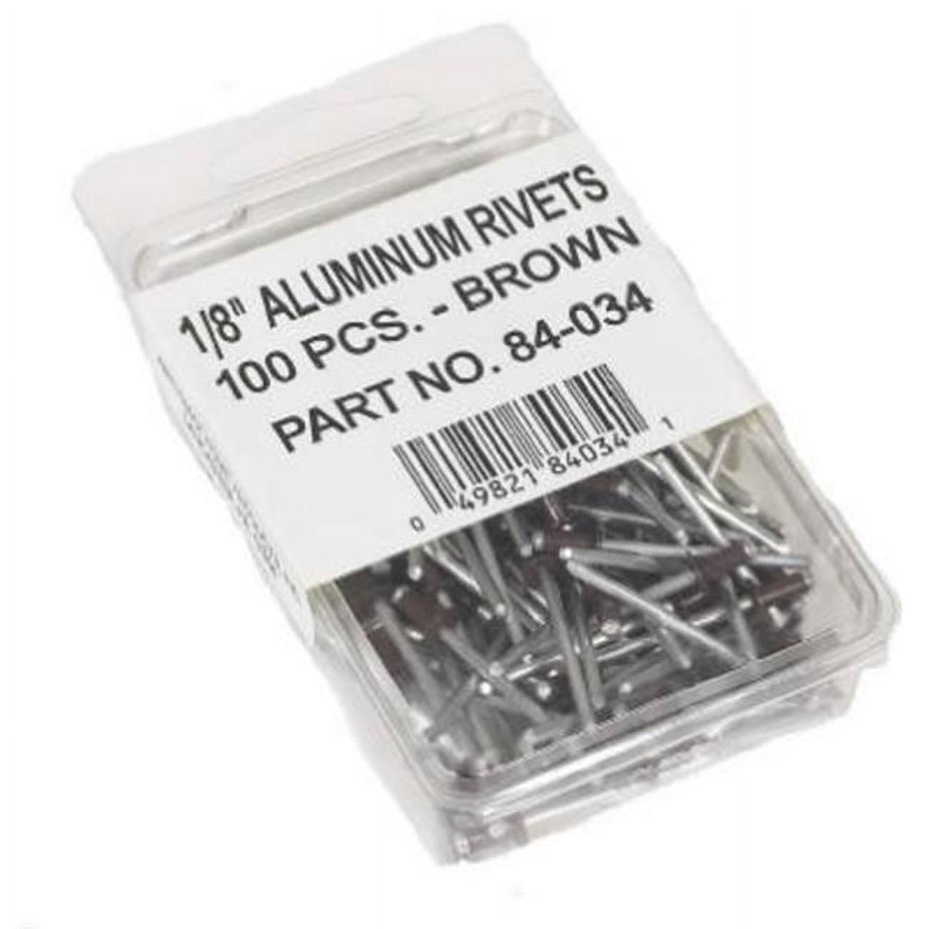 Amerimax Home Products 84034 Lot de 100 Rivets de Gouttière Marron -.13 Po
