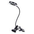 thumbnail image 3 of LED Table Lamp, Movable Rotatable Low Power Beauty Eyelash Nail Lamp  For Room For Older Black, 3 of 8