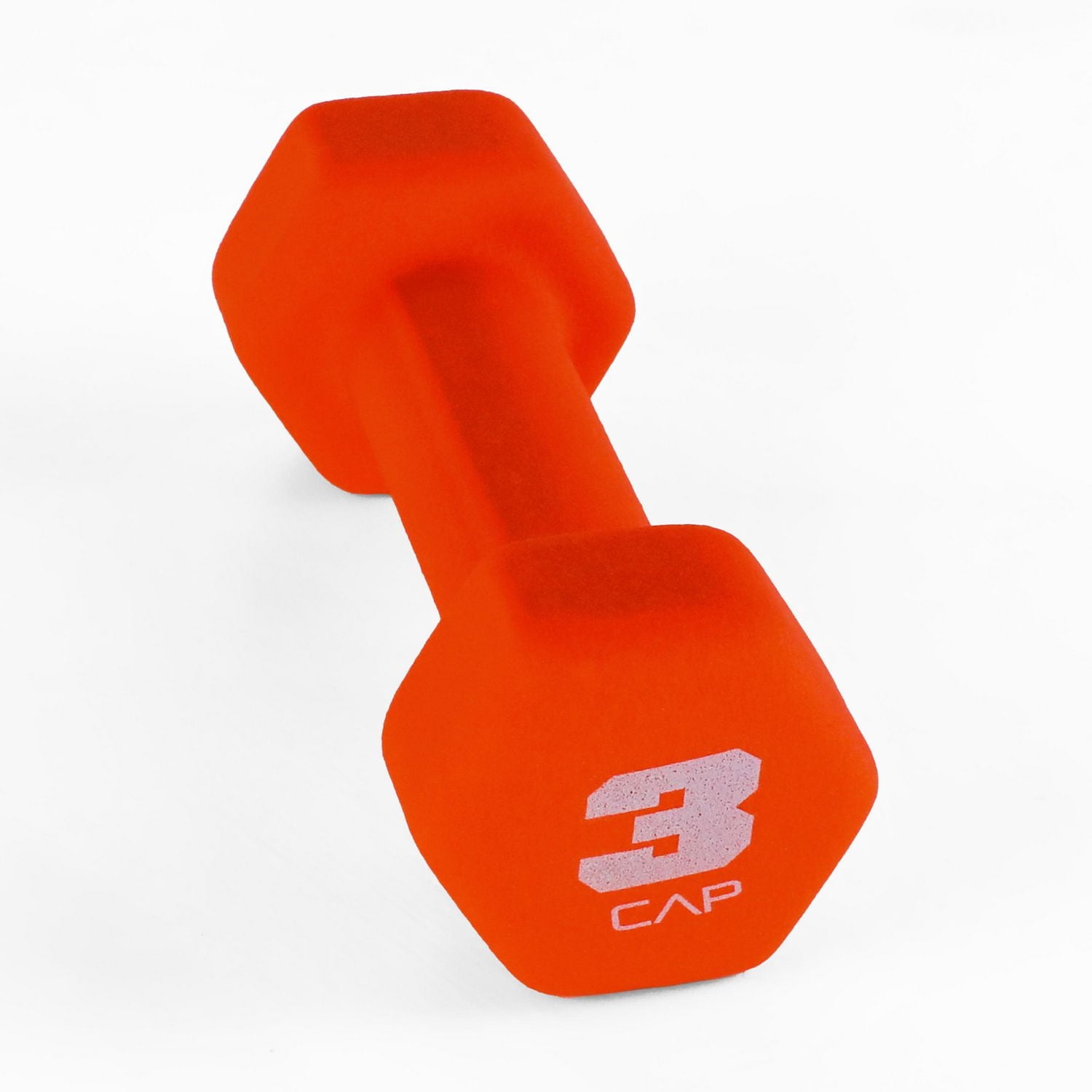 CAP, haltère en néoprène de 1,4 kg, orange, à l'unité