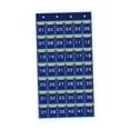 thumbnail image 3 of Wisewang Sturdy Classroom Pocket Chart Organizer Holds Cellphones Sundries And Calculators With Open Access Sturdy And Durable. 42 Pockets Blue, 3 of 6