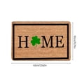 thumbnail image 3 of Welcome Mats for Front Door,St. Patricks Day Door Mat - Front Door Mat - Bath Rug Super Absorbent Dry - Rubber Backing Non Slip Washable Bathroom Floor Mats -Green 16X24 In, 3 of 8